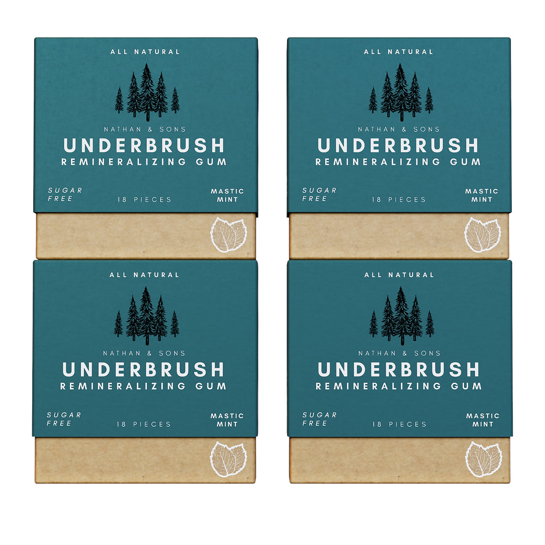 UNDERBRUSH GUM - MASTIC MINT