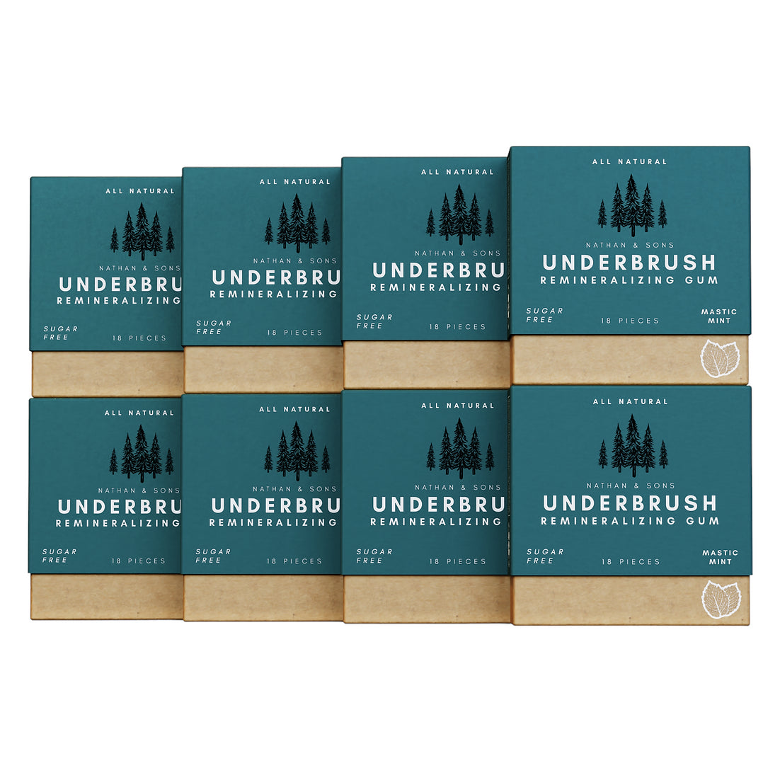 UNDERBRUSH GUM - MASTIC MINT