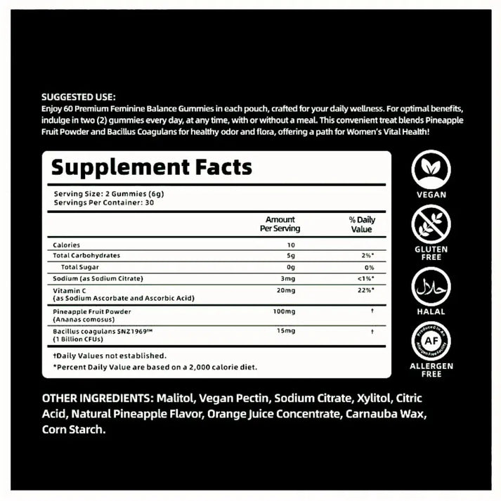 Subscription For Feminine Balance Gummies